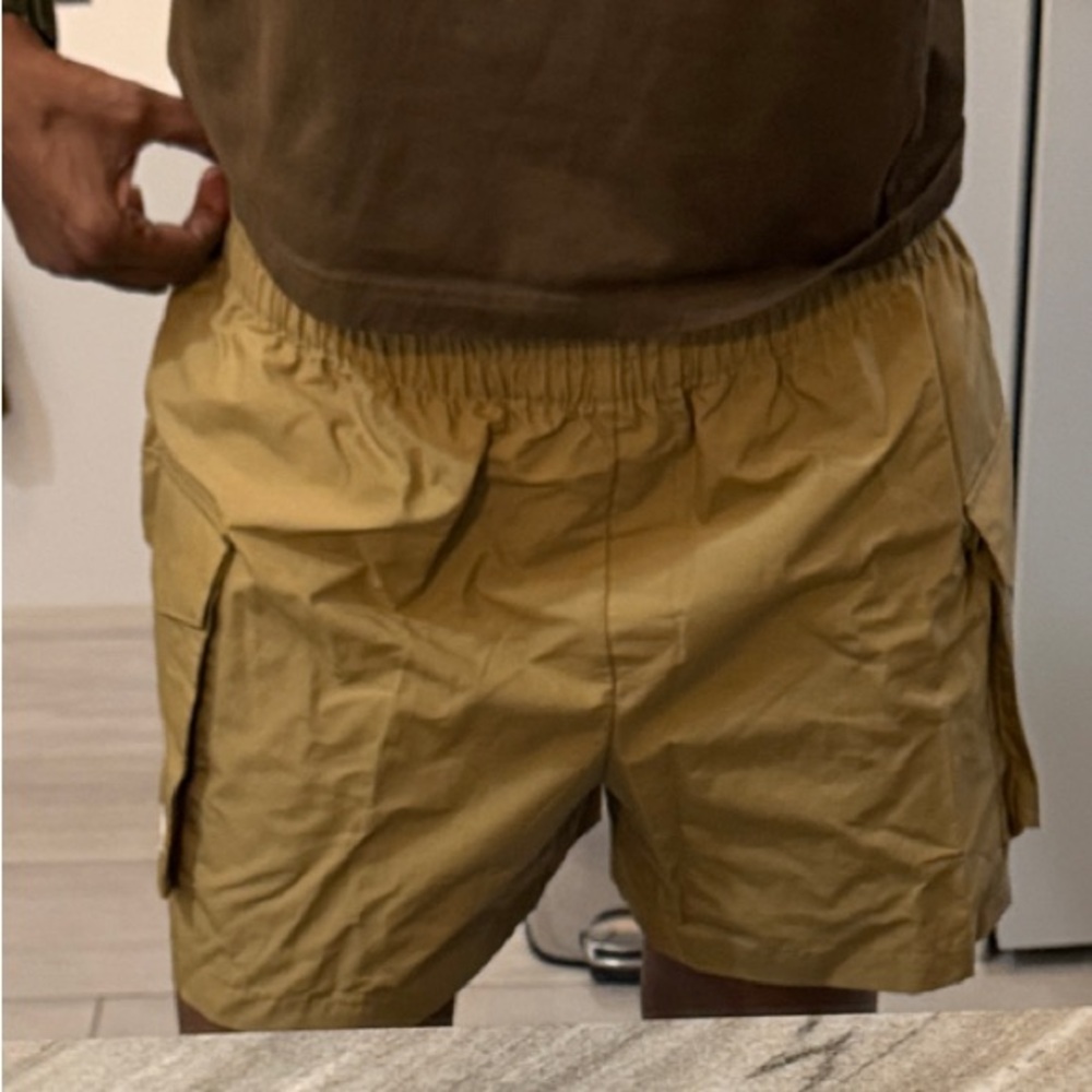 Nike Women's Tan Cargo Shorts
